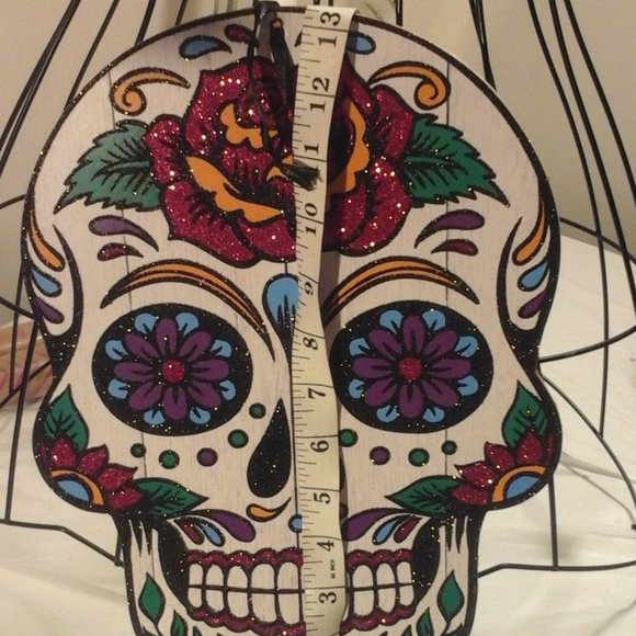 Sugar Skull Door Hanger - Picture 3 of 5